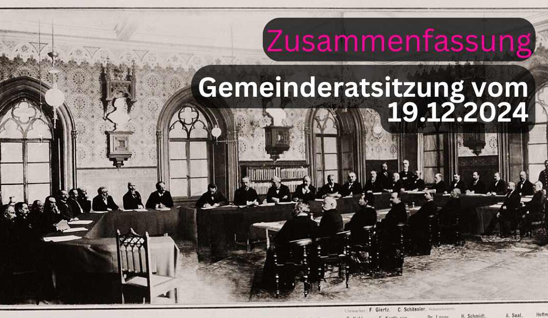 Zusammenfassung Sondersitzung MGR 19.12.2024