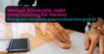 Entbürokratisierung für Vereinsfeste in Markt Schwaben Antrag auf schnellere Schankerlaubnisse