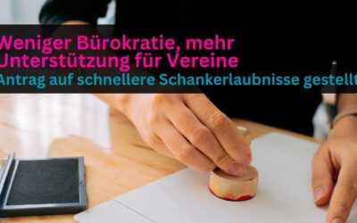 Weniger Bürokratie, mehr Engagement, Ehrenamt stärken: Antrag auf schnellere Schankerlaubnisse in Markt Schwaben