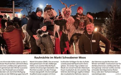 Magie im Moos: Zwei ganze Tage, viele Begegnungen, echte Raunacht-Stimmung