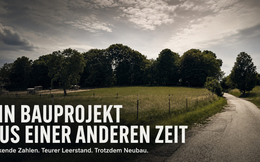 Ein Bauprojekt aus einer anderen Zeit