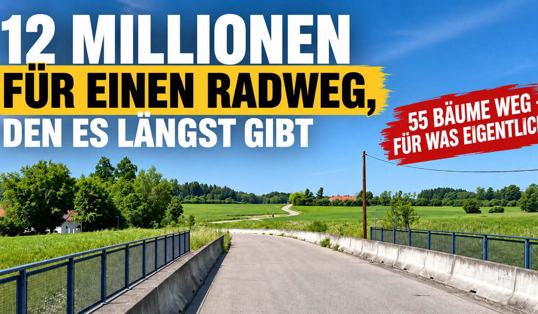 12 Millionen für einen Radweg