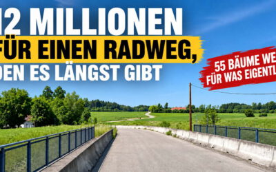 12 Millionen für einen Radweg, den es längst gibt